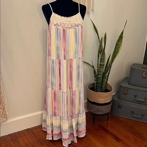 Lauren Conrad Striped Maxi Dress